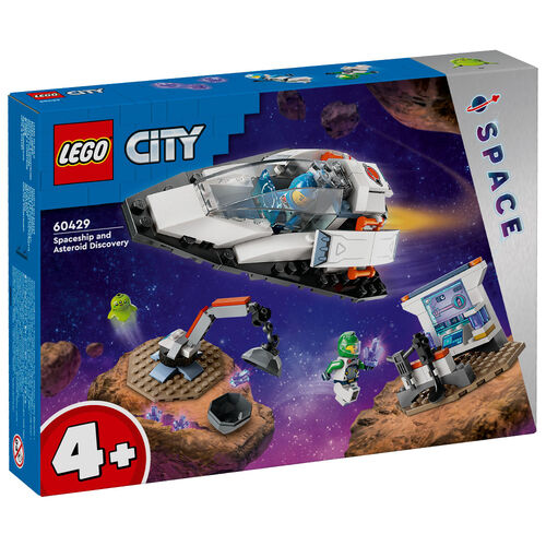 LEGO CITY - NAVE ESPACIAL Y DESCUBRIMIENTO DEL ASTEROIDE