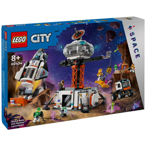 LEGO CITY - BASE ESPACIAL Y PLATAFORMA DE LANZAMIENTO