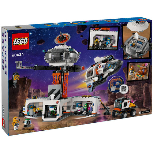 LEGO CITY - BASE ESPACIAL Y PLATAFORMA DE LANZAMIENTO