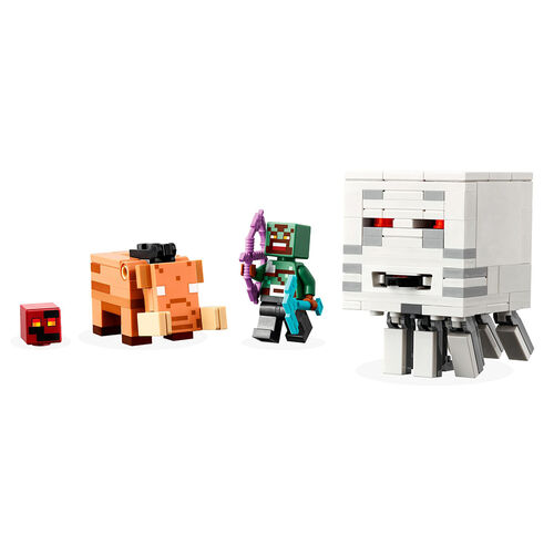 LEGO MINECRAFT - LA EMBOSCADA EN EL PORTAL DE NETHER