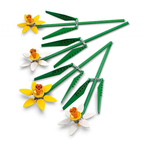 LEGO FLORES Y PLANTAS - NARCISOS