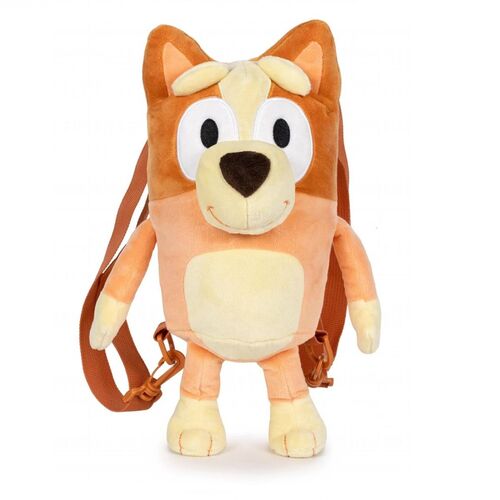 PELUCHE MOCHILA BLUEY DE 35 CM - BINGO