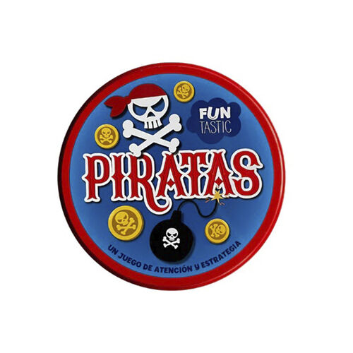 IMAGILAND - JUEGO DE CARTAS REDONDAS PIRATAS