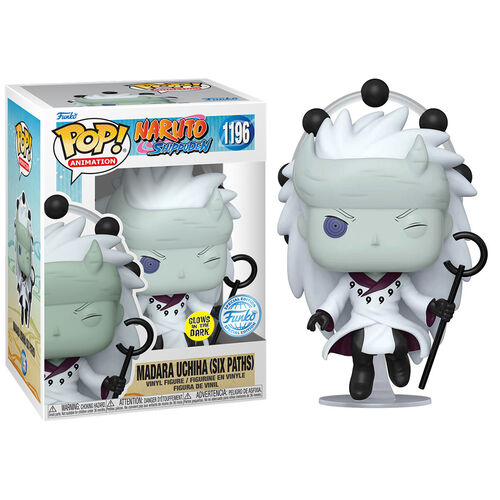 FUNKO POP! NARUTO: SHIPPUDEN - SABIO MADARA UCHIHA (GW) EXCLUSIVO