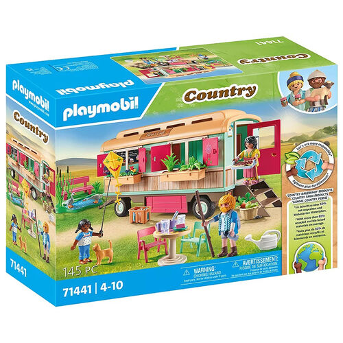 PLAYMOBIL COUNTRY - CAF TREN CON HUERTO