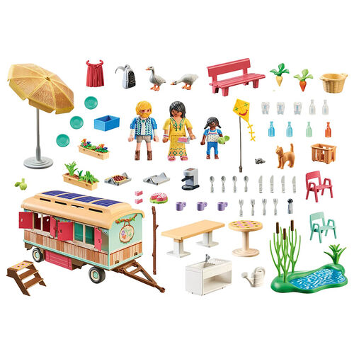 PLAYMOBIL COUNTRY - CAF TREN CON HUERTO