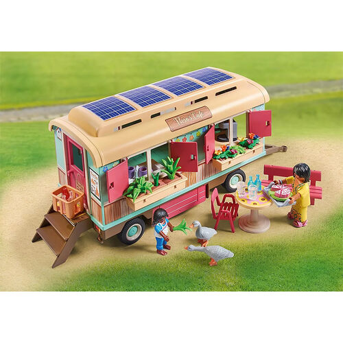 PLAYMOBIL COUNTRY - CAF TREN CON HUERTO