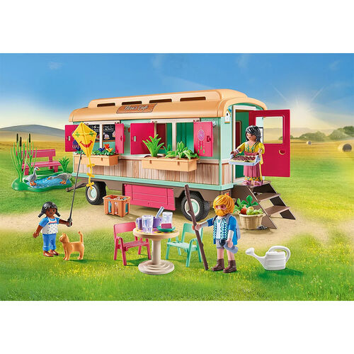 PLAYMOBIL COUNTRY - CAF TREN CON HUERTO