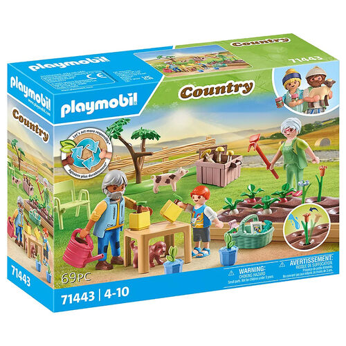 PLAYMOBIL COUNTRY- HUERTO CON ABUELOS