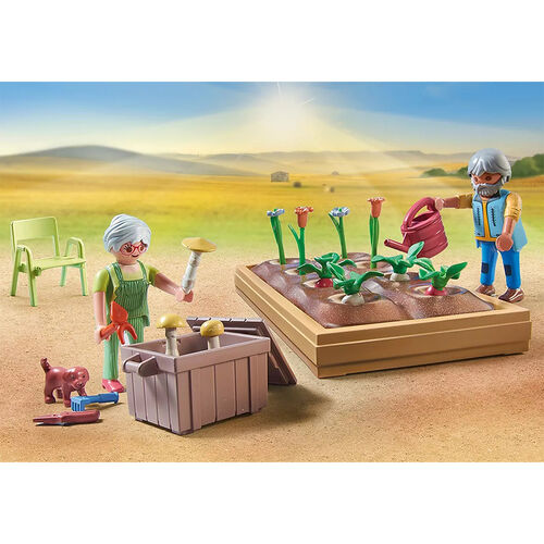 PLAYMOBIL COUNTRY- HUERTO CON ABUELOS