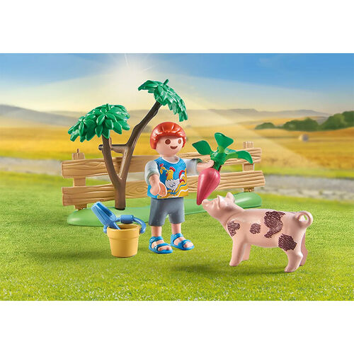 PLAYMOBIL COUNTRY- HUERTO CON ABUELOS