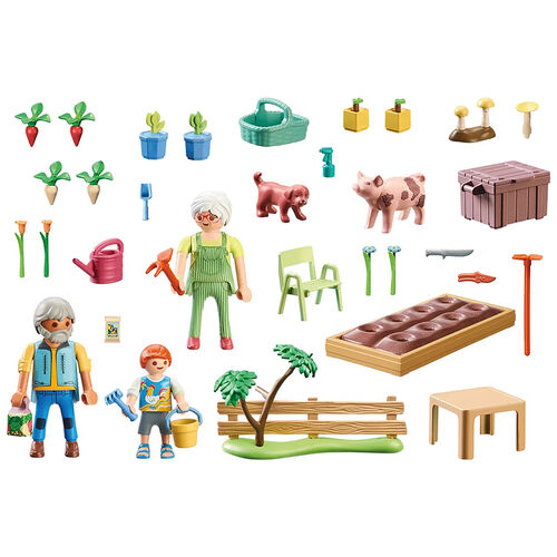 PLAYMOBIL COUNTRY- HUERTO CON ABUELOS