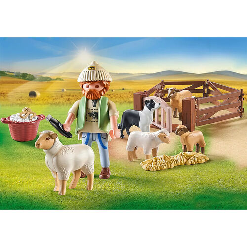 PLAYMOBIL - PASTOR CON REBAO DE OVEJAS