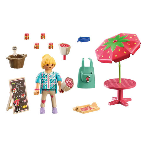 PLAYMOBIL - PUESTO DE MERMELADAS CASERAS