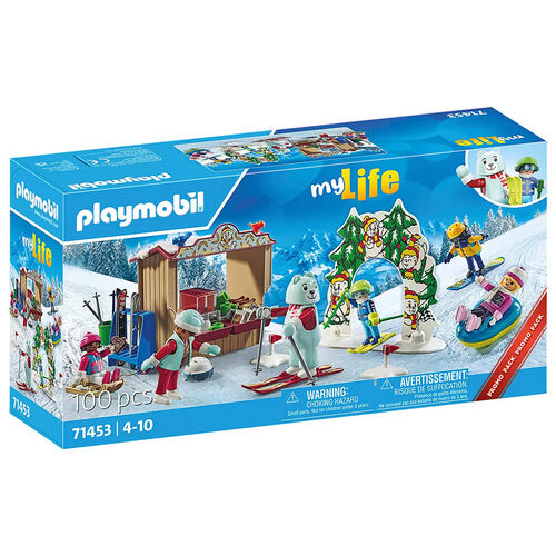 PLAYMOBIL MYLIFE - DEPORTES DE INVIERNO