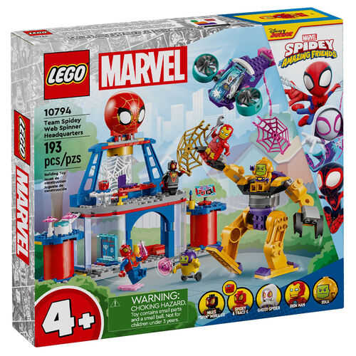 LEGO MARVEL SPIDEY - CUARTEL GENERAL ARCNIDO DEL EQUIPO SPIDEY