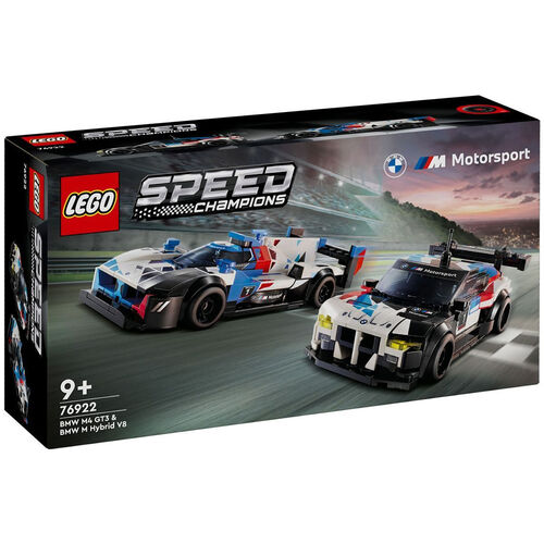 LEGO SPEED CHAMPIONS - COCHES DE CARRERAS BMW M4 GT3 Y BMW M HYBRID V8