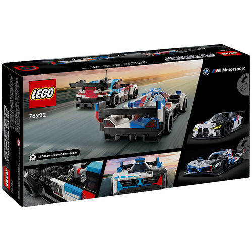 LEGO SPEED CHAMPIONS - COCHES DE CARRERAS BMW M4 GT3 Y BMW M HYBRID V8