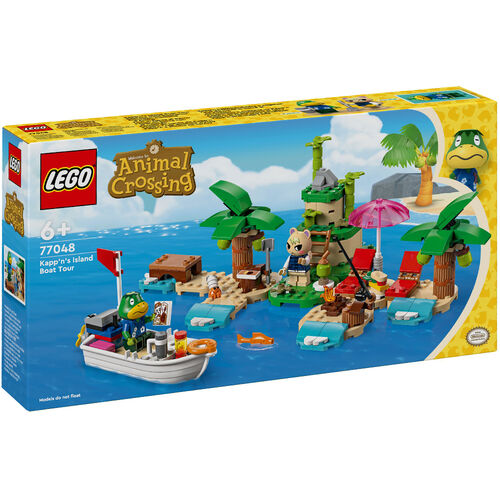 LEGO ANIMAL CROSSING - PASEO EN BARCA CON EL CAPITN