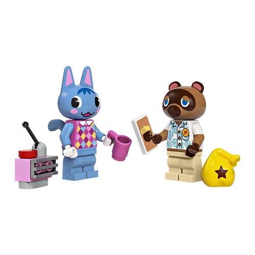 LEGO ANIMAL CROSSING - MININOOK Y CASA DE MININA