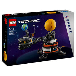 LEGO TECHNIC - PLANETA TIERRA Y LUNA EN ÓRBITA
