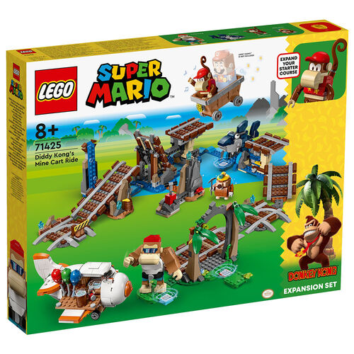 LEGO SUPER MARIO - SET DE EXPANSIN: VAGONETA MINERA DE DIDDY KONG