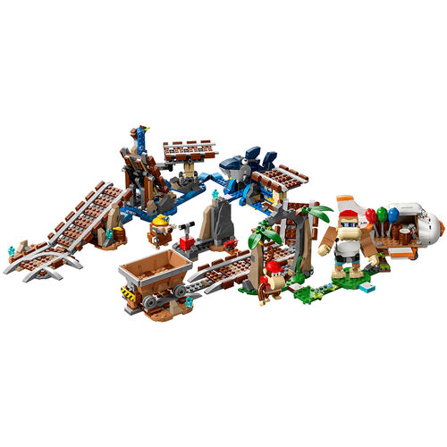 LEGO SUPER MARIO - SET DE EXPANSIN: VAGONETA MINERA DE DIDDY KONG