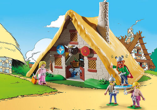 PLAYMOBIL ASTÉRIX - CABAÑA DE ABRARACÚRCIX