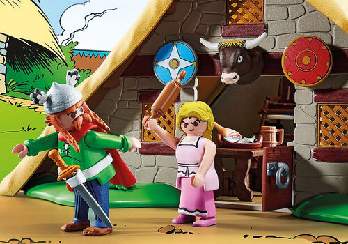 PLAYMOBIL ASTÉRIX - CABAÑA DE ABRARACÚRCIX