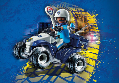 Playmobil Policía - Speed Quad