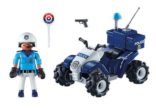Playmobil Policía - Speed Quad