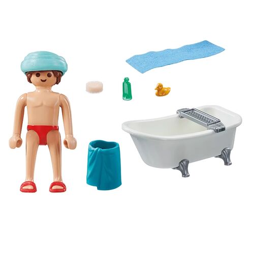 PLAYMOBIL - HOMBRE EN LA BAERA