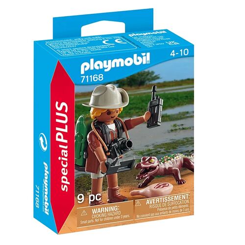 PLAYMOBIL - INVESTIGADOR CON CAIMN