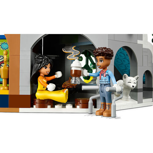 LEGO FRIENDS - PISTA DE ESQU Y CAFETERA