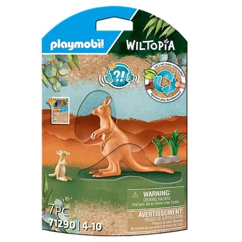 PLAYMOBIL WILTOPIA - CANGURO CON BEB