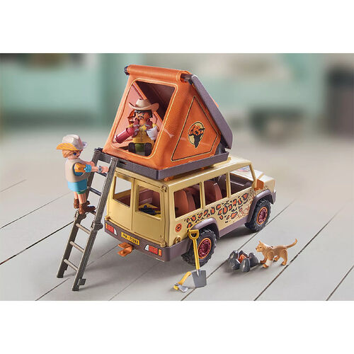 PLAYMOBIL WILTOPIA - VEHCULO TODOTERRENO CON LEONES