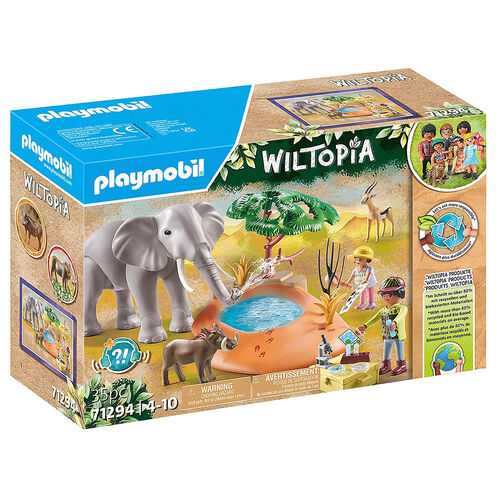 PLAYMOBIL WILTOPIA - ELEFANTE EN LA CHARCA