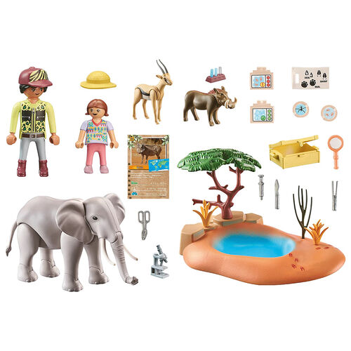 PLAYMOBIL WILTOPIA - ELEFANTE EN LA CHARCA