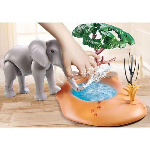 PLAYMOBIL WILTOPIA - ELEFANTE EN LA CHARCA