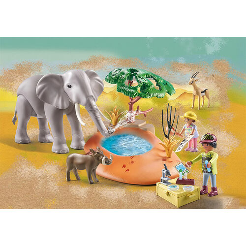 PLAYMOBIL WILTOPIA - ELEFANTE EN LA CHARCA