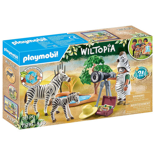 PLAYMOBIL WILTOPIA - FOTGRAFO DE ANIMALES