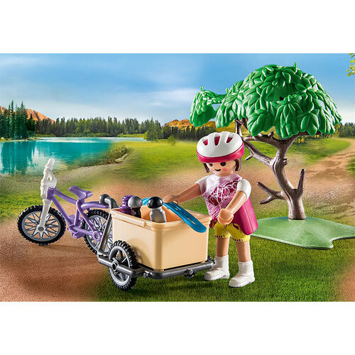 PLAYMOBIL - EXCURSIN EN BICICLETA DE MONTAA