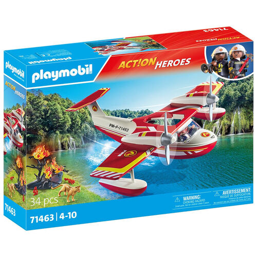 PLAYMOBIL - HIDROAVIN DE BOMBEROS