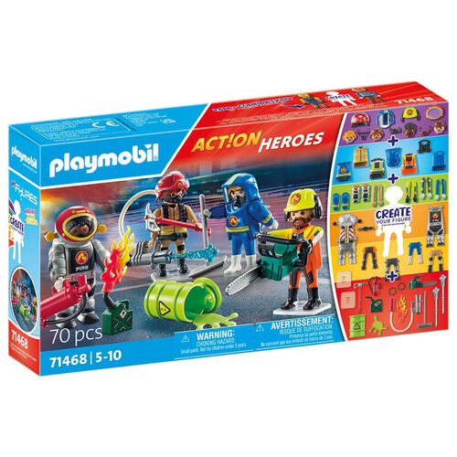 PLAYMOBIL MY FIGURES - BOMBEROS