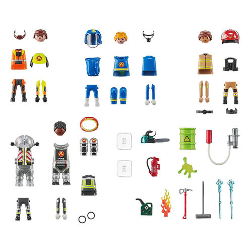 PLAYMOBIL MY FIGURES - BOMBEROS