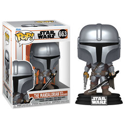 EL MANDALORIANO FUNKO POP! - EL MANDALORIANO CON SABLE OSCURO