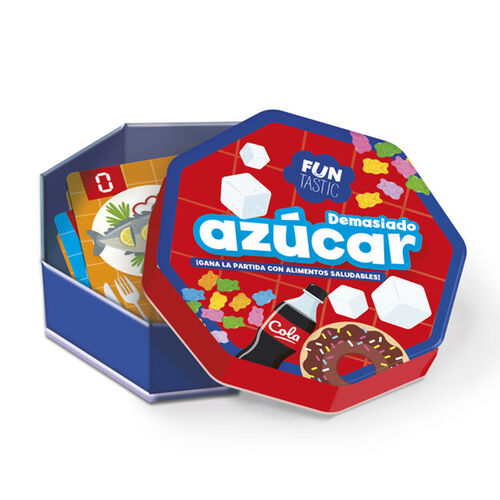 IMAGILAND - JUEGO DE CARTAS DEMASIADO AZCAR (CAJA METLICA) CON CAJA