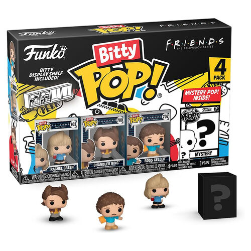 FUNKO BITTY POP! FRIENDS - RACHEL GREEN, CHANDLER BING, ROSS GELLER Y ?