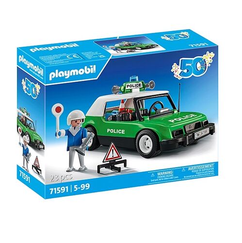 PLAYMOBIL - COCHE POLICA CLSICO