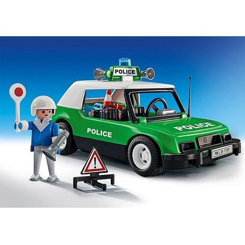 PLAYMOBIL - COCHE POLICA CLSICO